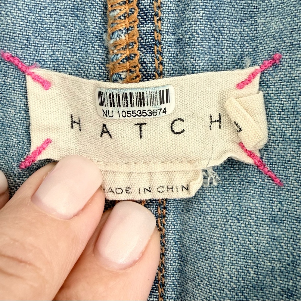 HATCH The Everyday Nursing Denim Jumpsuit - Picture 11 of 13